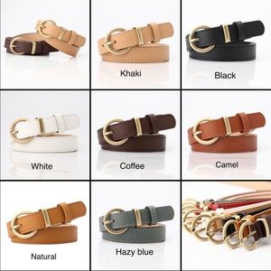 Vegan Leather belts